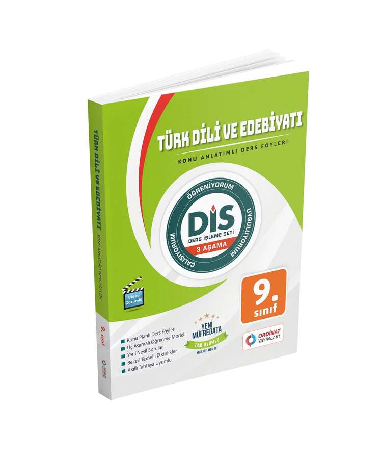 9.Sınıf Türk Dili Ve Edebiyatı DİS Serisi