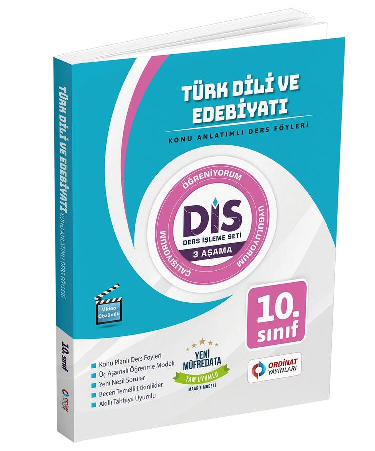 10.Sınıf Türk Dili Ve Edebiyatı DİS Serisi