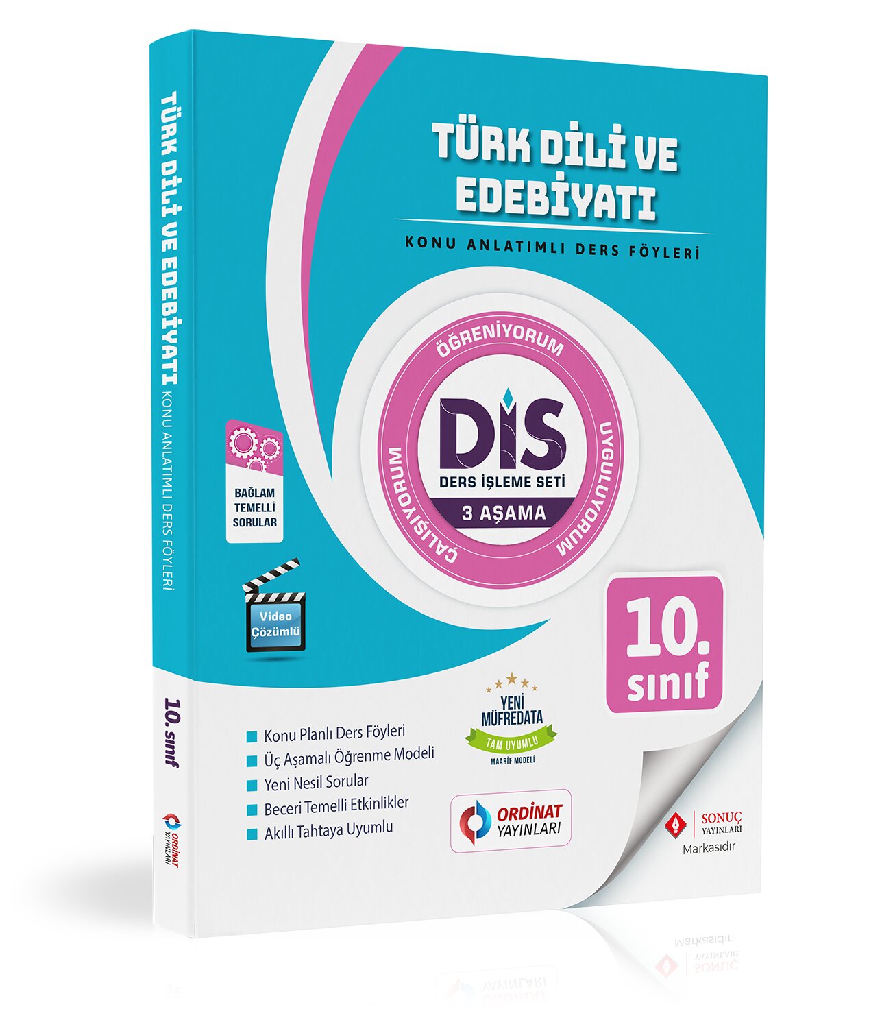 10. Sınıf Türk Dili Ve Edebiyatı  Set ( Dis Serisi ) Konu Anlatımlı Ders Föyleri