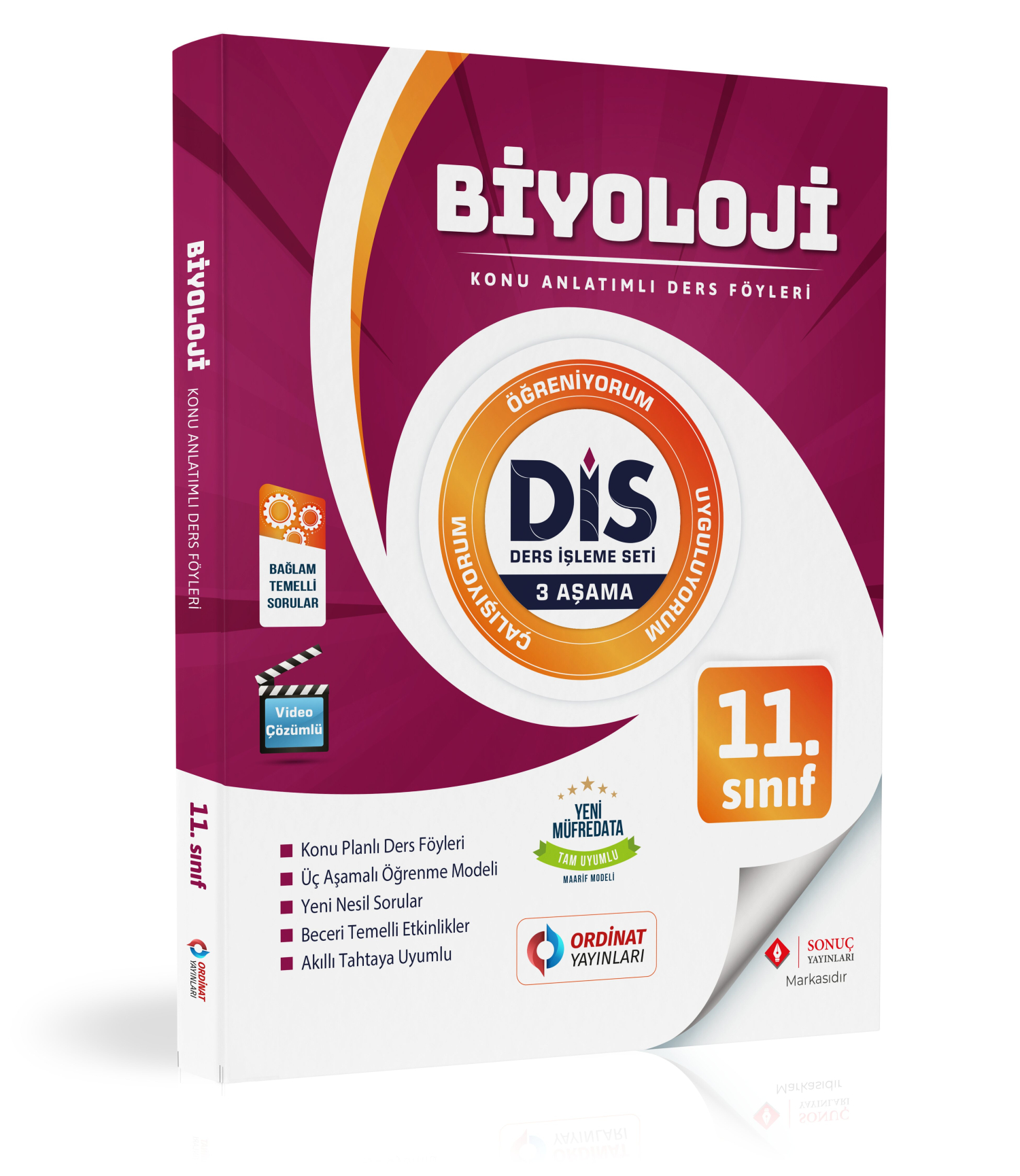 11. Sınıf Biyoloji Set  ( Dis Serisi ) Konu Anlatımlı Ders Föyleri