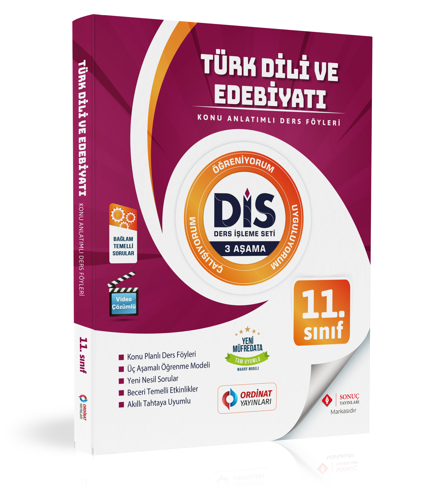 11. Sınıf Türk Dili Ve Edebiyatı  Set ( Dis Serisi ) Konu Anlatımlı Ders Föyleri